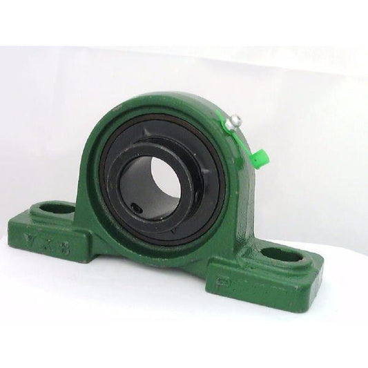 1 1/8" Bearing UCP206-18 Black Oxide Plated Insert Pillow Block Cast Housing Mounted Bearing - VXB Ball Bearings