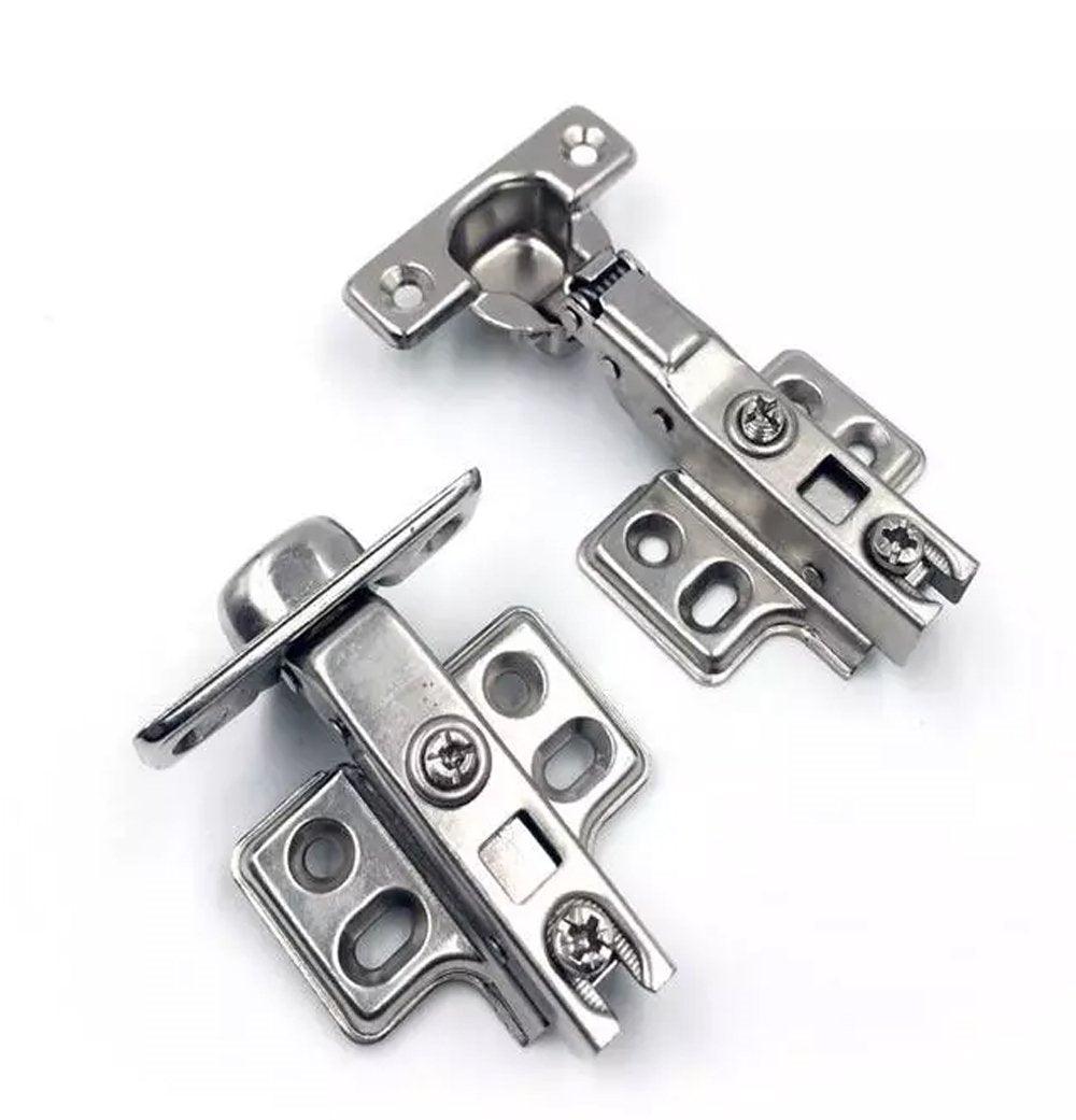 1 3/8" Inch Stainless Steel Full overlay Smooth Hydraulic Hinge - VXB Ball Bearings