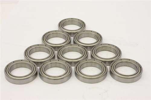 1.5x4x2 Metal Shielded Miniature Bearing Pack of 10 - VXB Ball Bearings