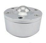 1" inch Ball Heavy 70mm Hole Drop in Steel Ball Transfer Unit 264 lbs - VXB Ball Bearings