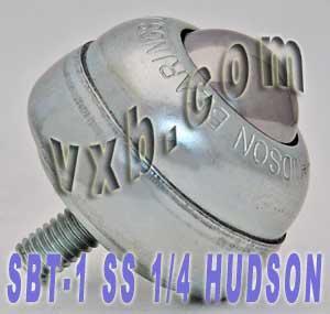 1 Stud Type Ball transfer SBT-1 SS 1/4 inch Threaded Stem Bearings - VXB Ball Bearings