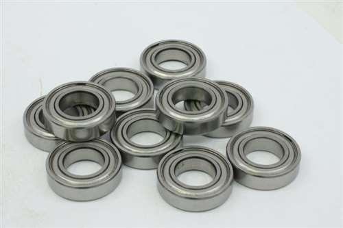 10 Shielded Bearing R2ZZ 1/8x3/8x5/32 inch 1/8 Inch Bearings - VXB Ball Bearings
