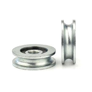 10mm Bore Bearing with 40mm Steel Wire Rope Cable Track Pulley 10x40x12.5mm - VXB Ball Bearings