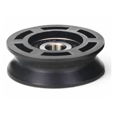 10mm Bore Bearing with 50mm Round Pulley V-Groove Track Roller Bearing 10x50x16mm - VXB Ball Bearings