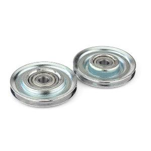 10mm Bore U groove Bearing with 67mm Steel Wire Rope Cable Track Pulley 10x67x8.5mm - VXB Ball Bearings