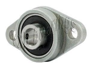 10mm Flange Bearing KFL000 Miniature Pillow Block Mounted Bearings - VXB Ball Bearings