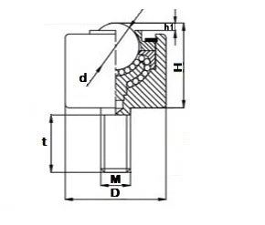 110 lbs Downward Side Facing Transfer Unit - VXB Ball Bearings
