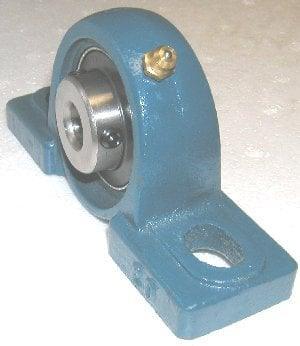 1/2 Bearing UCP201-8 + Pillow Block Cast Housing Mounted Bearings - VXB Ball Bearings