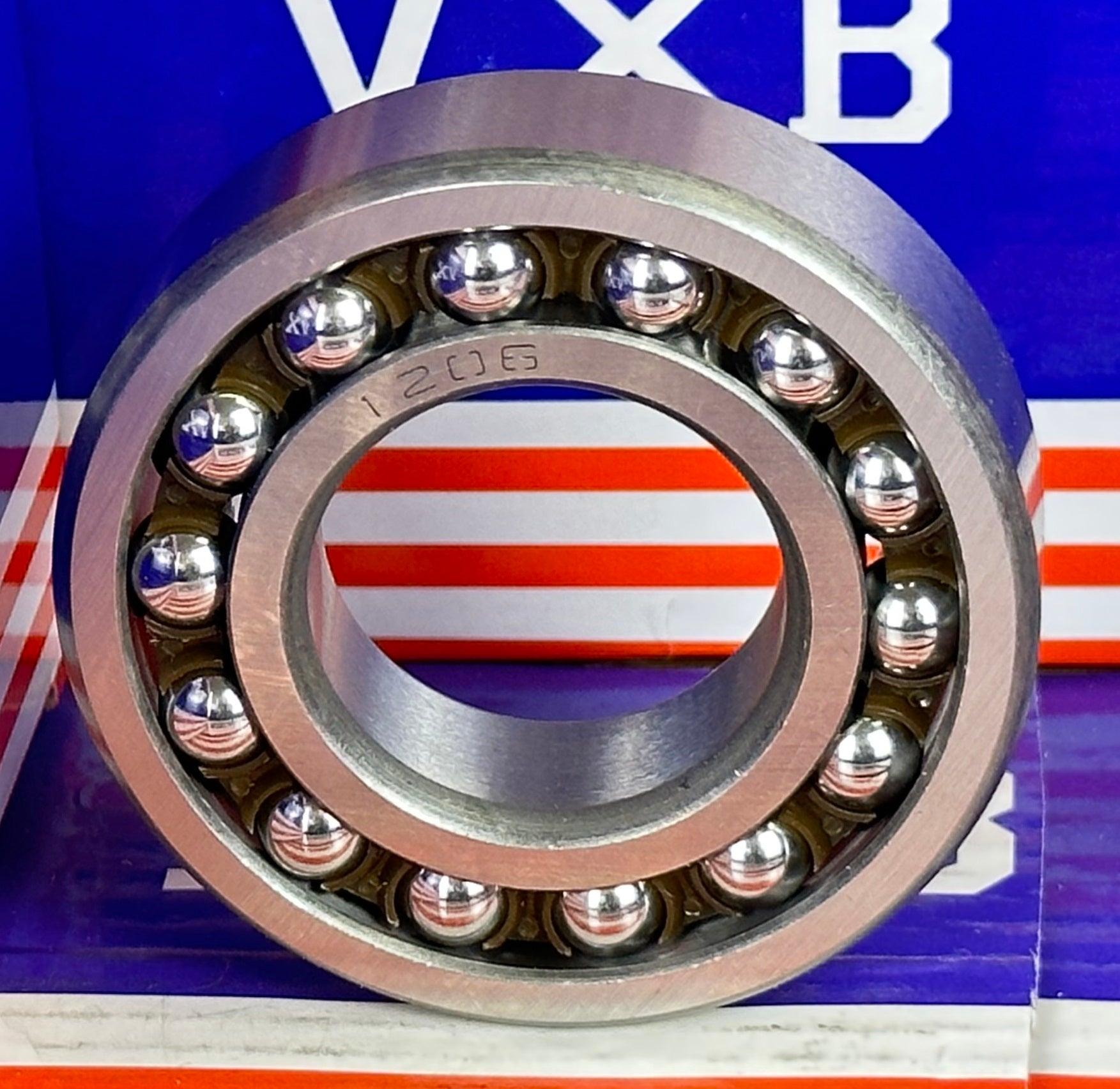1206 Self Aligning Bearing 30x62x16 - VXB Ball Bearings