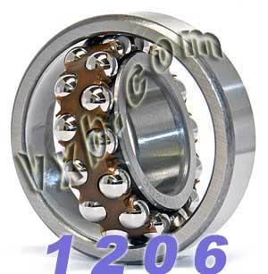 1206 Self Aligning Bearing 30x62x16 - VXB Ball Bearings