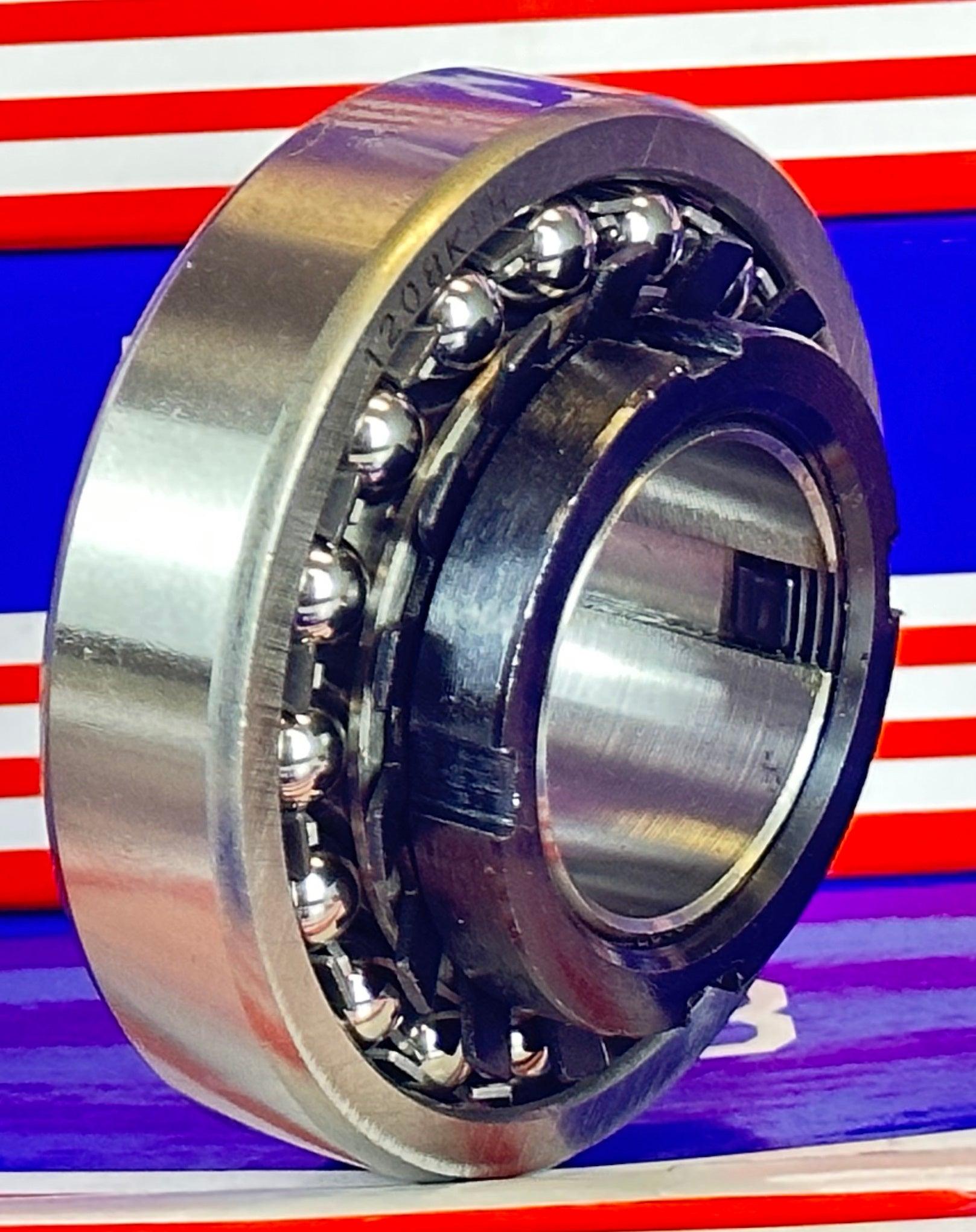 1208K+H Tapered Self Aligning Bearing with Adapter Sleeve 35x80x18 - VXB Ball Bearings
