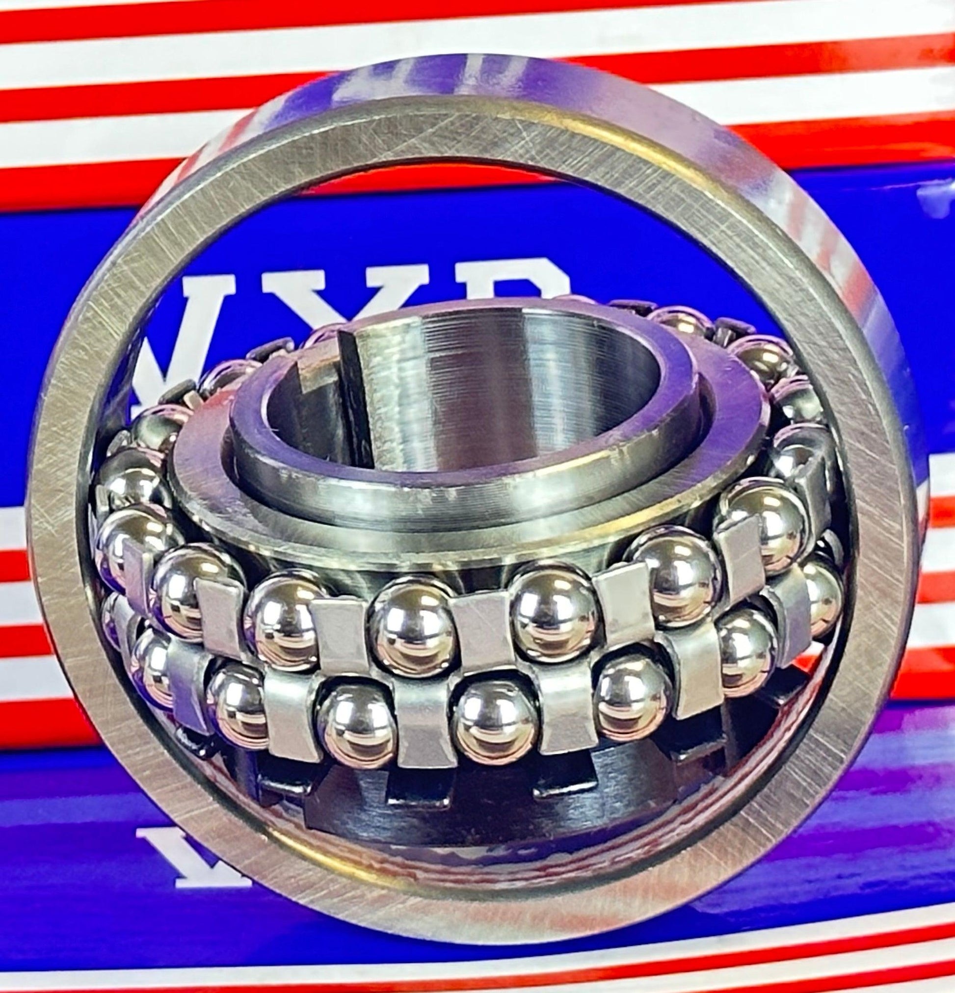1208K+H Tapered Self Aligning Bearing with Adapter Sleeve 35x80x18 - VXB Ball Bearings
