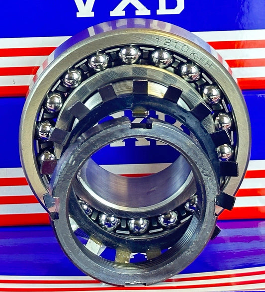 1210K+H Tapered Self Aligning Bearing with Adapter Sleeve 50x90x20 - VXB Ball Bearings