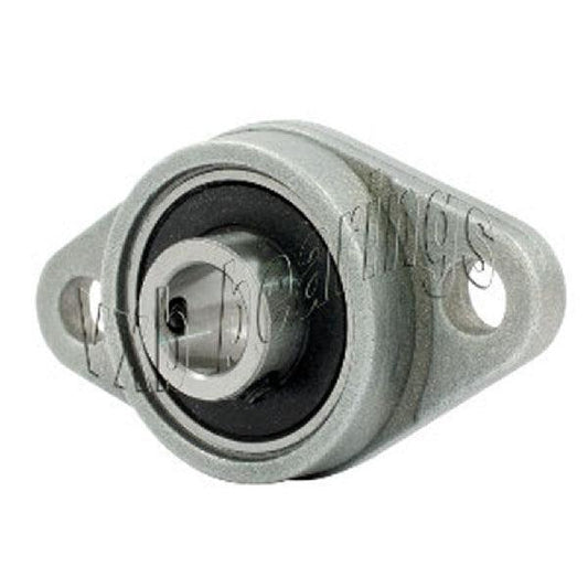 12mm Flange Bearing KFL001 Miniature Pillow Block Mounted Bearings - VXB Ball Bearings