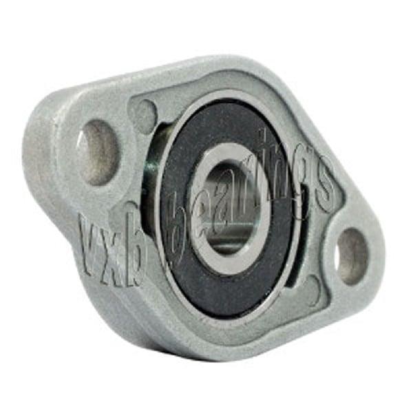 12mm Flange Bearing KFL001 Miniature Pillow Block Mounted Bearings - VXB Ball Bearings