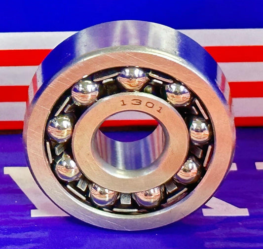 1301 Self Aligning Bearing 12x37x12 - VXB Ball Bearings