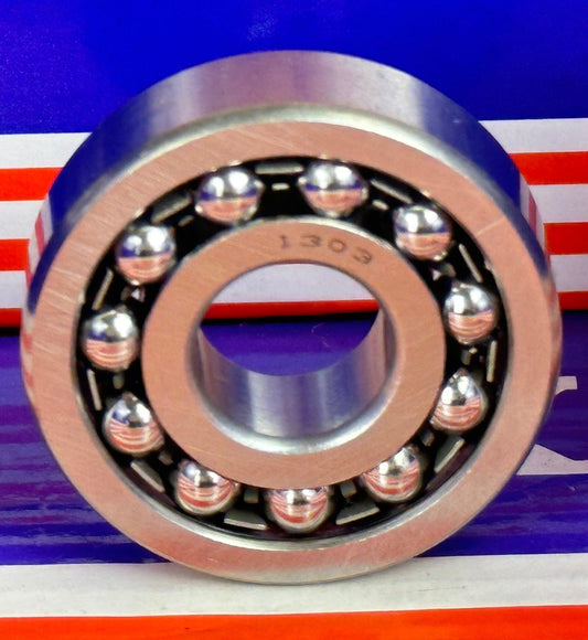 1303 Self Aligning Bearing 17x47x14 - VXB Ball Bearings