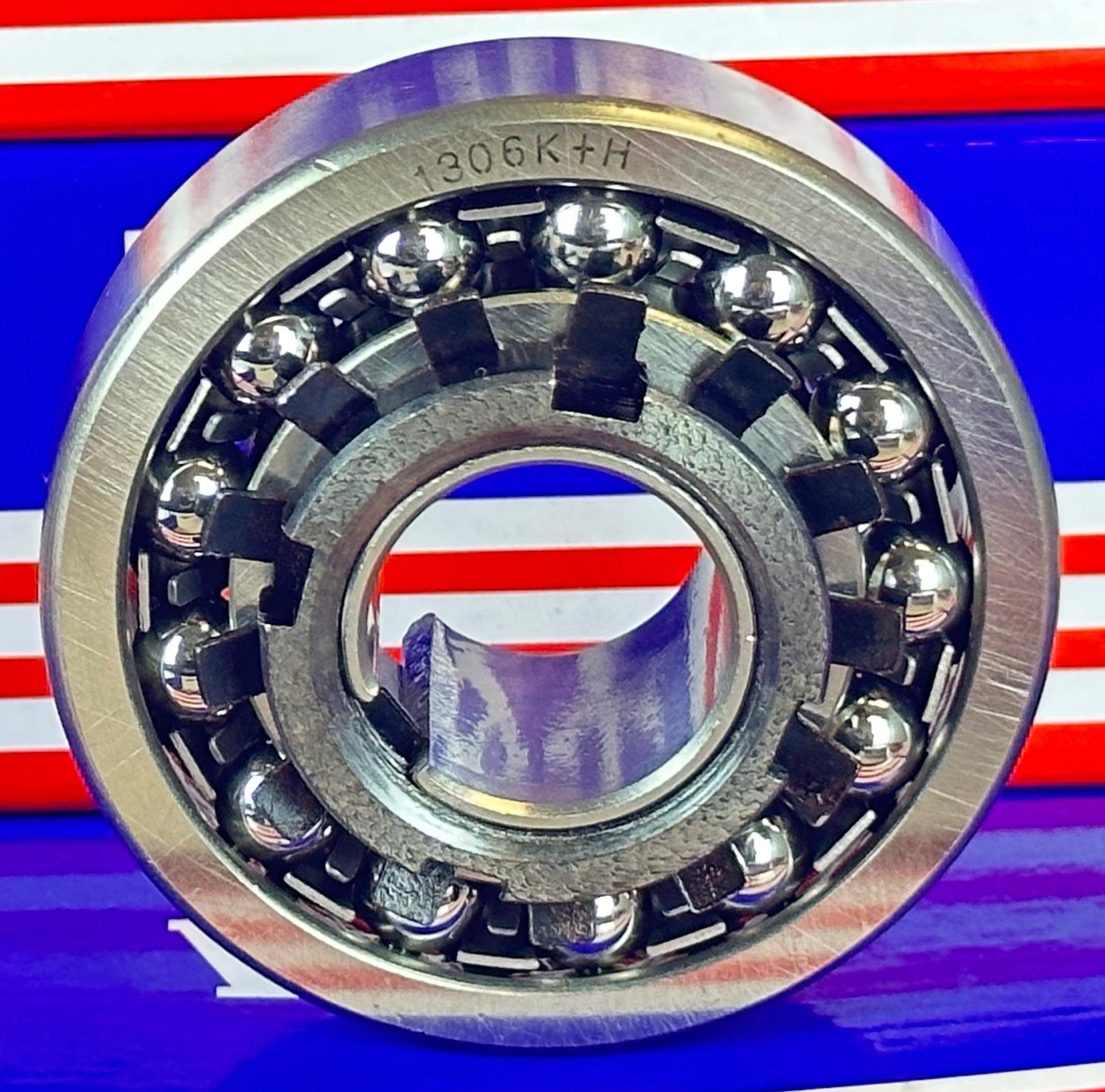 1306K+H Tapered Self Aligning Bearing with Adapter Sleeve 25x72x19 - VXB Ball Bearings