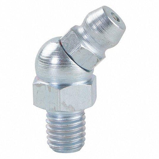 1/4"-28 45 Degrees Zerk Nipple Fitting Grease Nipple Fittings - VXB Ball Bearings