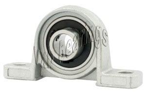 1/4 inch Miniature Pillow Block Mounted Bearings MUP4 - VXB Ball Bearings