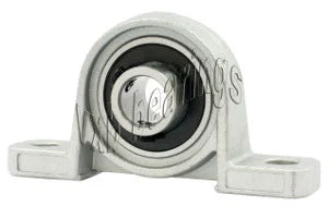 1/4 inch Miniature Pillow Block Mounted Bearings MUP4 - VXB Ball Bearings