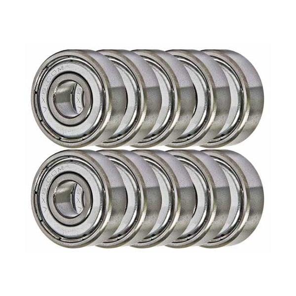 1/4 x 1/2 inch Router Cutter Bearing Pack of 10 - VXB Ball Bearings