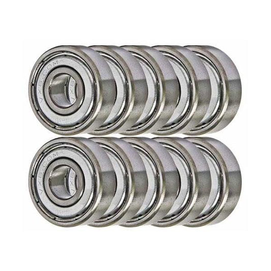 1/4 x 1/2 inch Router Cutter Bearing Pack of 10 - VXB Ball Bearings