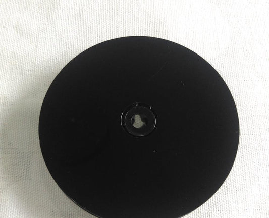 16" Inch Dia. Black Plastic Lazy Susan Turntable AS13 Bearing - VXB Ball Bearings