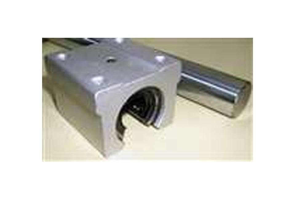16mm CNC Router Rails 60 Shaft w/Block & Bearing Linear Motion - VXB Ball Bearings