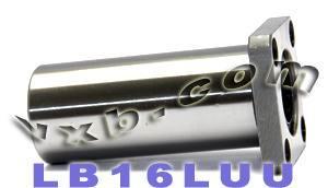 16mm Long Square Flanged Bushing Linear Motion LMK16LUU LBK16LUU - VXB Ball Bearings