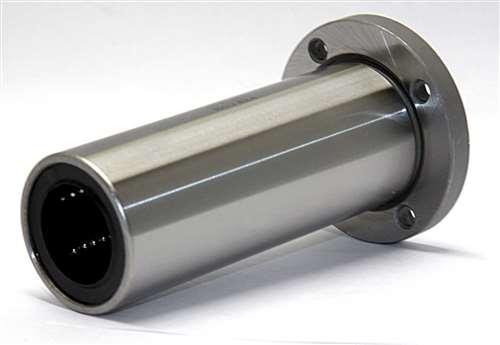 16mm Round Flanged Long Bushing Linear Motion LBF16LUU - VXB Ball Bearings