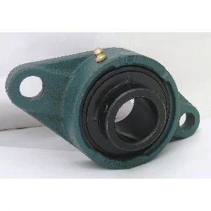 17mm Bearing UCFL203 Black Oxide Plated Insert + 2 Bolts Flanged Cast Housing Mounted Bearings - VXB Ball Bearings