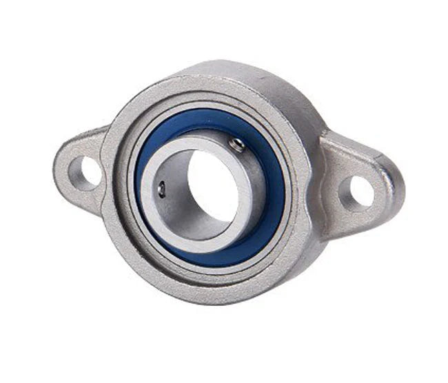 17mm Miniature Flanged Block Stainless Steel Mounted Bearings - VXB Ball Bearings