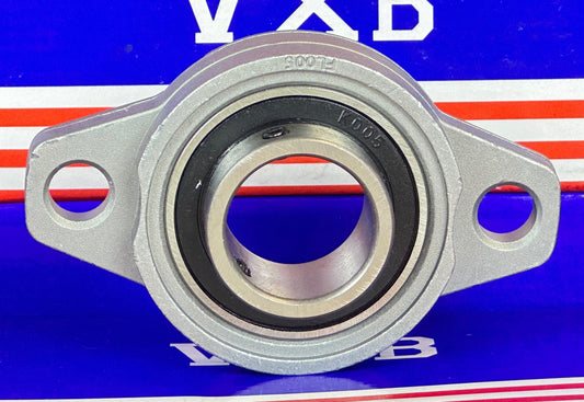 25mm shaft Zinc Alloy mounted bearing KFL005 Flanged Pillow Block Housing Mounted Bearing - VXB Ball Bearings