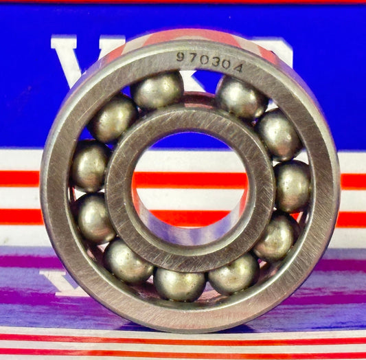 6304 Full Complement Bearing 20x52x15 Open