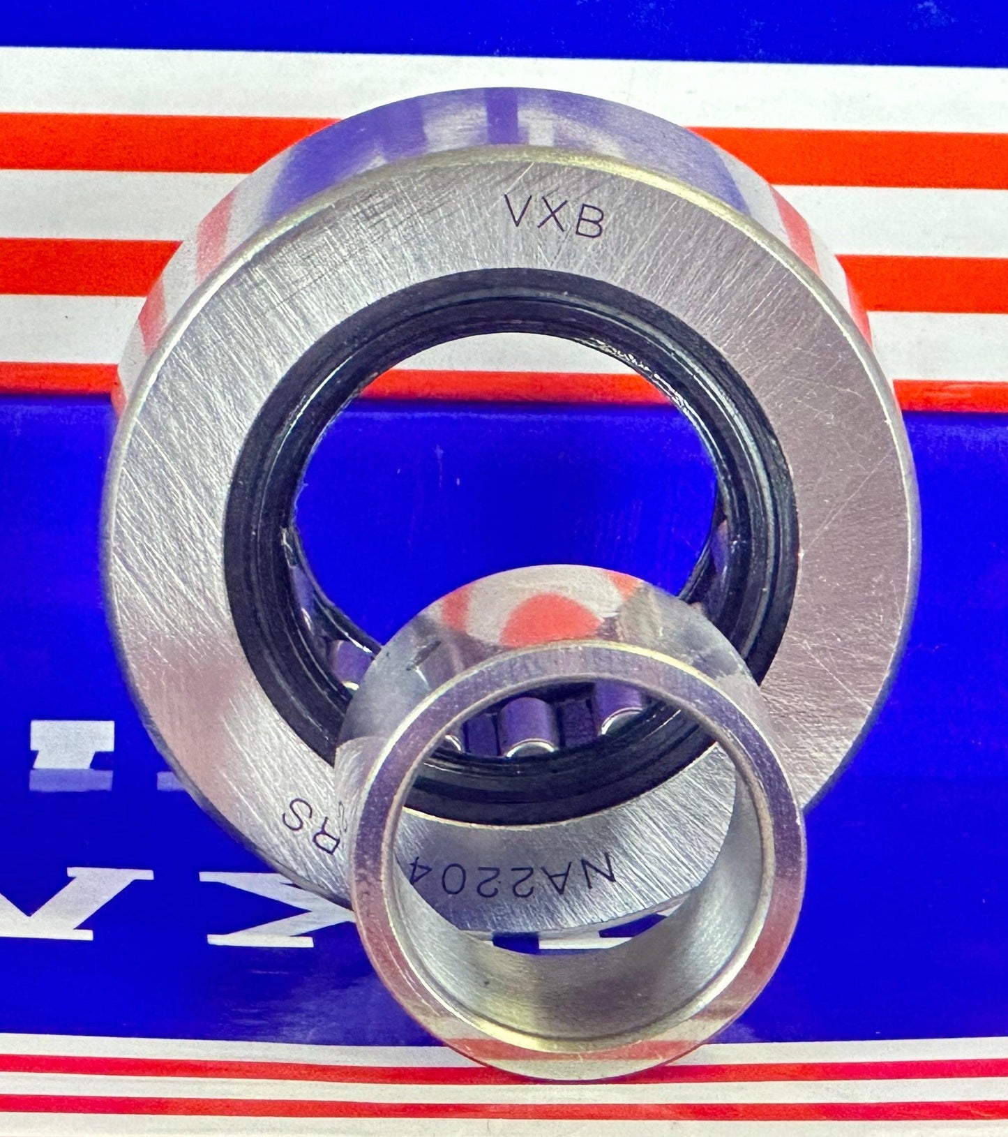 NA2204-2RS Needle Roller Bearing Sealed With Inner Ring 20x47x17.8mm - VXB Ball Bearings