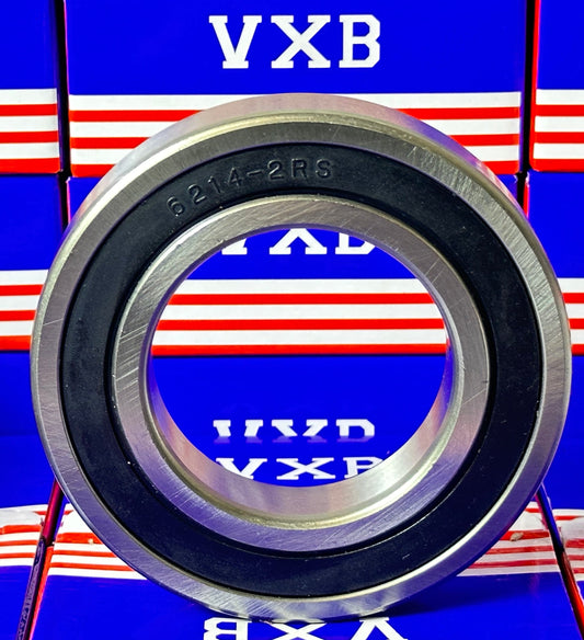 6214-2RS1 Radial Ball Bearing Double Sealed Bore Dia. 70mm OD 125mm Width 24mm