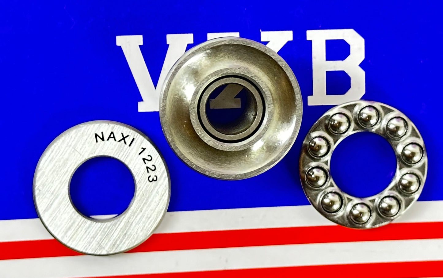 NAXI 1223 Combined Needle Roller with Thrust Ball Bearing With Inner Ring 12x24x23mm