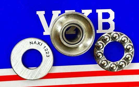 NAXI 1223 Combined Needle Roller with Thrust Ball Bearing With Inner Ring 12x24x23mm