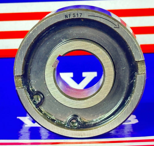 NFS17 One Way 17x47x19 Bearing Support Required Backstop Clutch