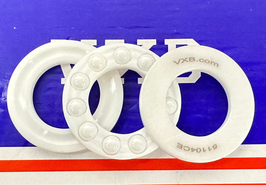 Full Ceramic 51104 Zr02/Zr02 Thrust Ball Bearing 20x35x10mm