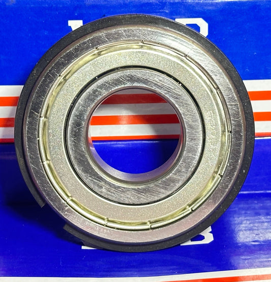 6306ZZNR Shielded Bearing with snap ring groove + a snap ring 30x72x19