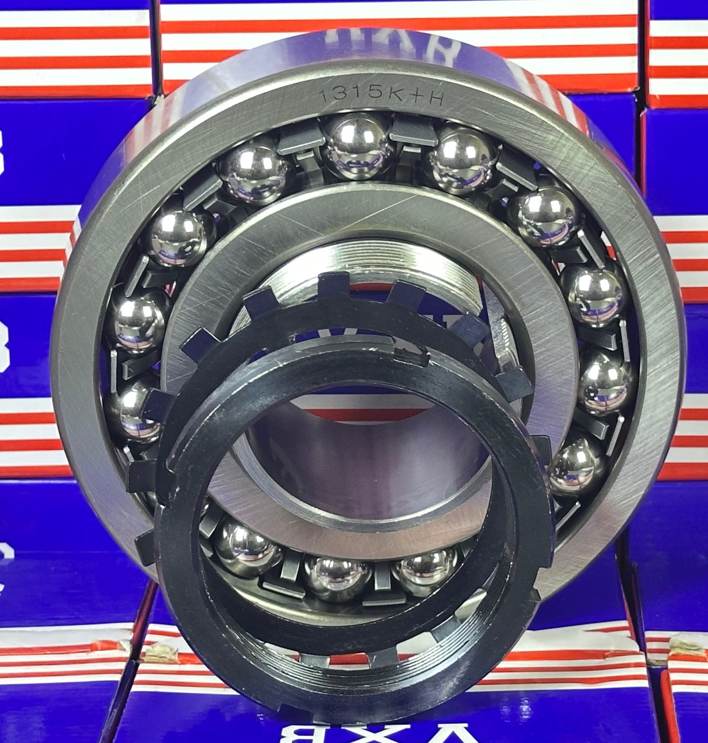 1315K+H Tapered Self Aligning Bearing with Adapter Sleeve 65x160x37