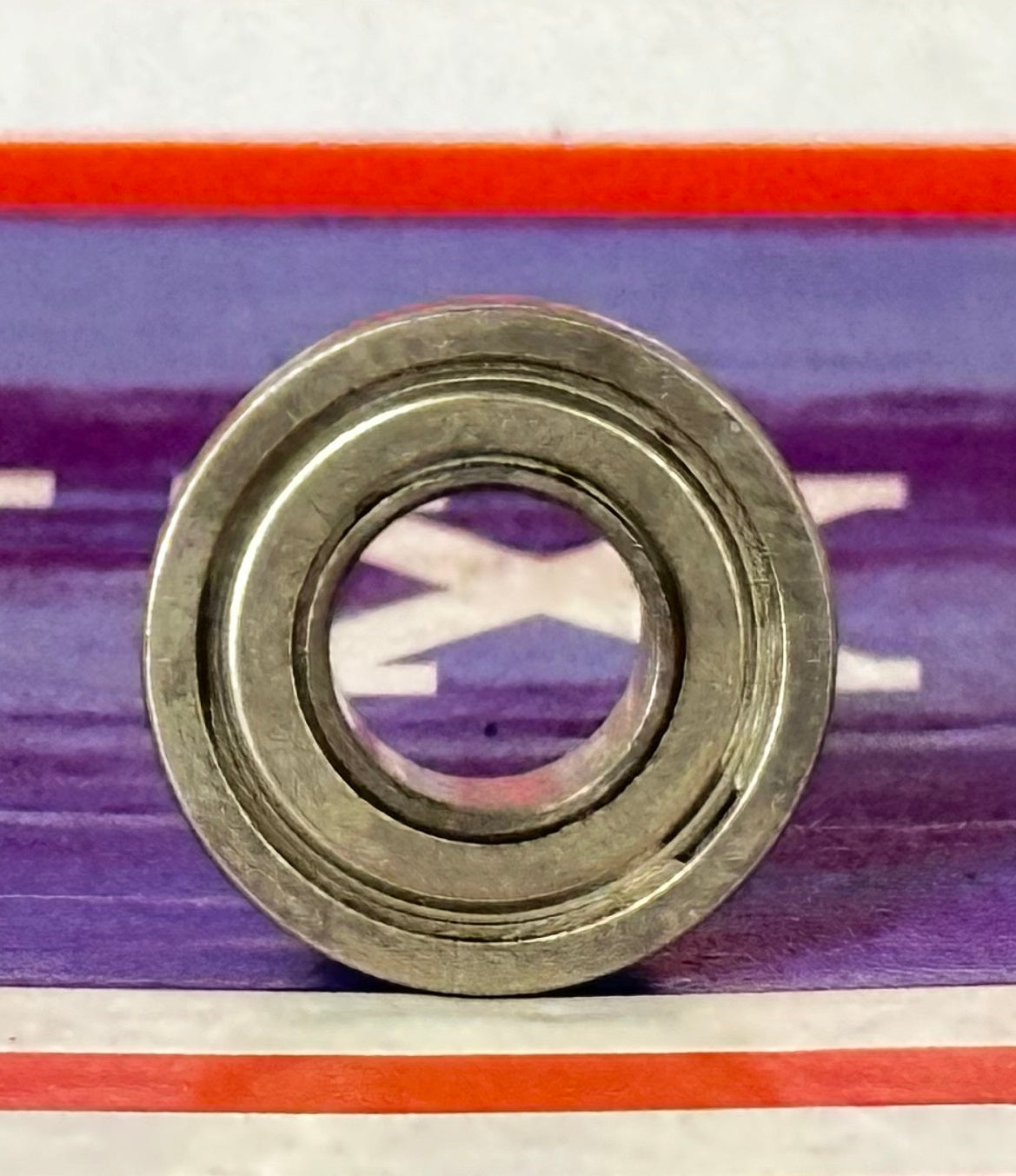 SFR188ZT EZO made in Japan Flanged Stainless Steel 1/4"x1/2"x3/16" Inch Bearing