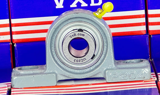 17mm Bearing UCP203 + Pillow Block Cast Housing Mounted Bearings