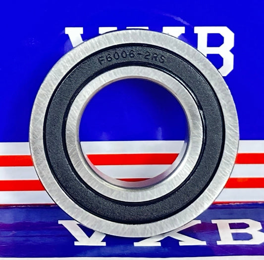 F6006-2RS flange Radial Ball Bearing Sealed Bore Dia. 30mm OD 55mm Width 13mm