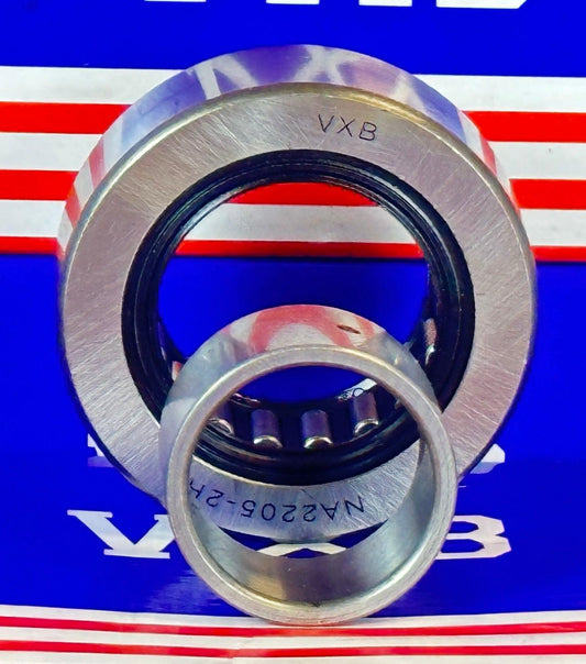 NA2205-2RS Needle Roller Bearing Sealed With Inner Ring 25x52x17.8mm - VXB Ball Bearings