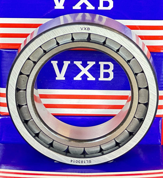 SL183014 Sheave Bearing 2 Rows Full Complement Bearings with Inner Ring 70x110x30mm - VXB Ball Bearings