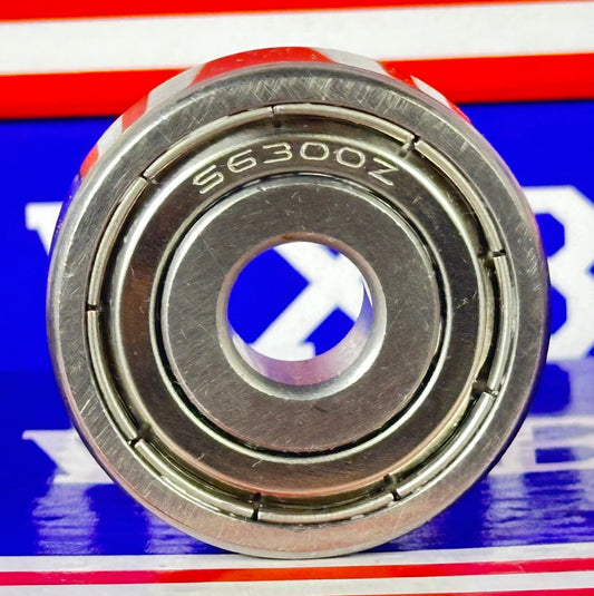 S6300ZZ Bearing High Temperature 500 Degrees 10x35x11 Bearings