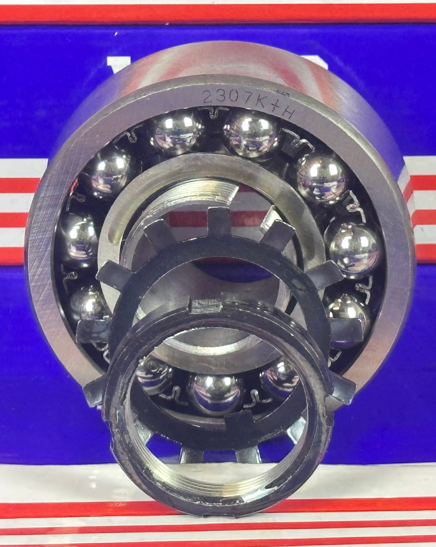 2307K+H Tapered Self Aligning Bearing with Adapter Sleeve 30x80x31